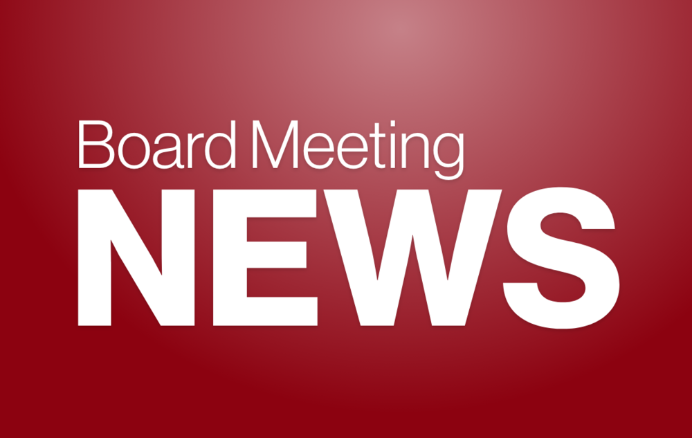 Board Meeting News
