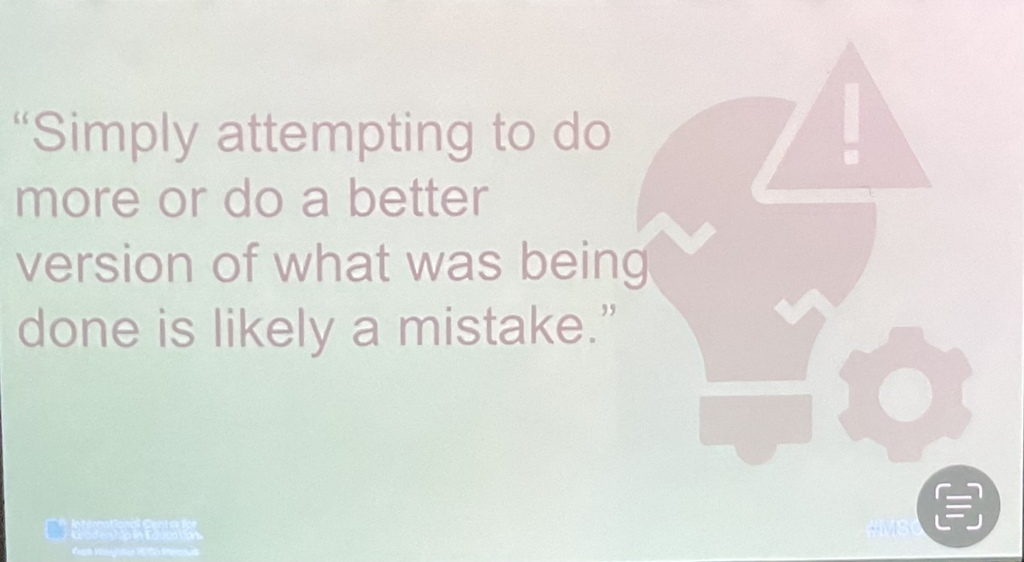 Quote. Simply attempting to do more or do a better version of what was being done is likely a mistake.