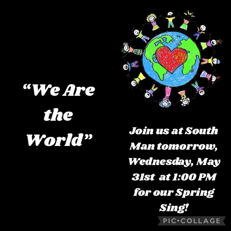 Spring Sing-Wednesday, May 31st